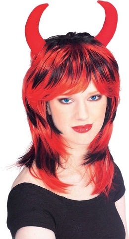 Horned Enchantress Wig-Adult